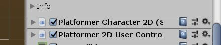 2D character controller script