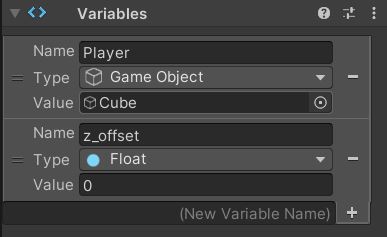 object variables for camera follow