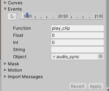 How to sync audio with Animation in Unity? - VionixStudio