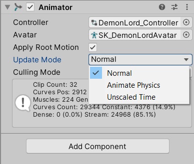 How to make animation play when game is paused in Unity - VionixStudio