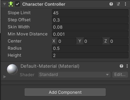 Unity Character Controller