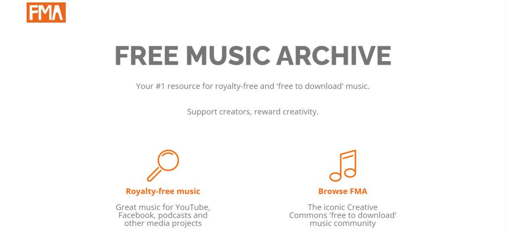 free music archive preview