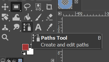 Gimp path tool