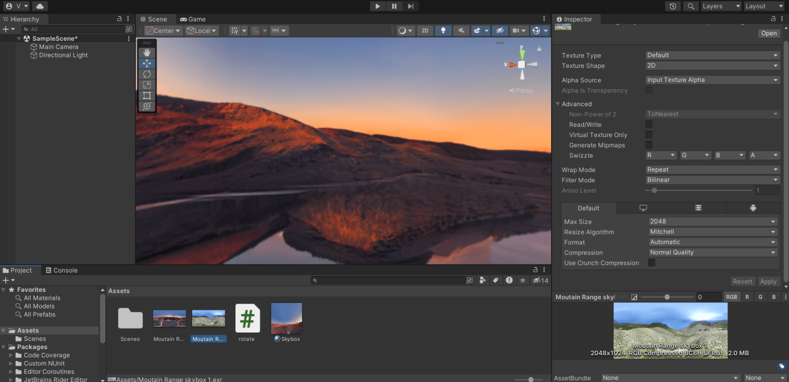 Creating a Free Skybox for your Unity game with Nvidia Canvas: In ...